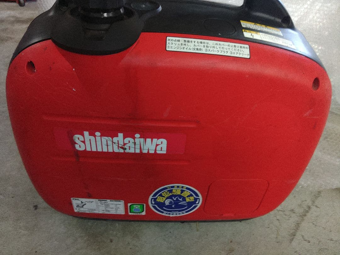 新ダイワ インバーター発電機 　使用頻度少 iEG1600M