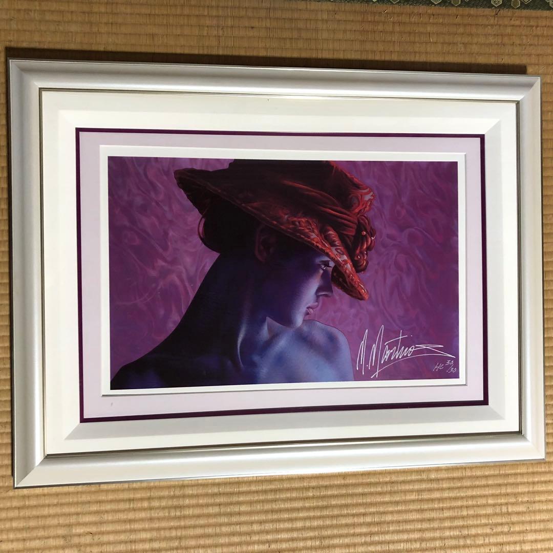 マーティロマヌキアン バイオレットラブ 限定30 レア 本物 アート リトグラフ