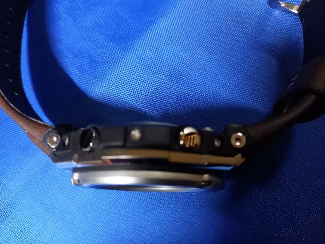 CASIO G-SHOCK 黒 レザーベルト Gstーw130L