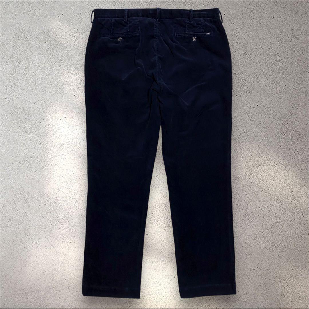 ポロラルフローレン 太畝コーデュロイパンツネイビー36/32クラシックフィット