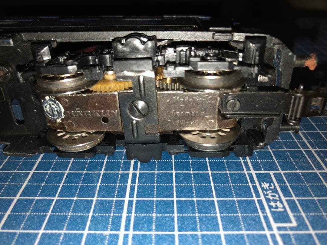 動作未確認】メルクリンHO3034電気機関車E41＋貨車2両＋トランス+3029