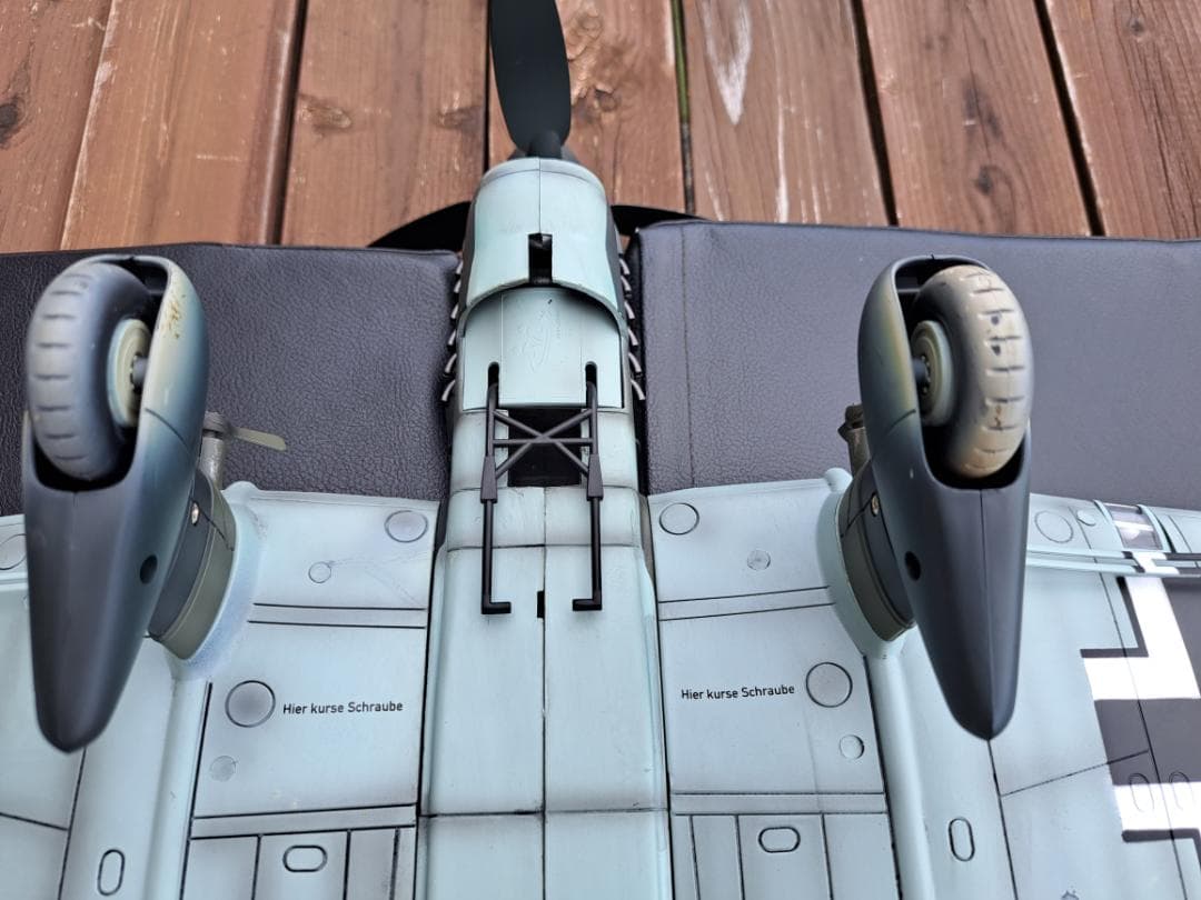 週末値下　1/18 ドイツ空軍　スツーカ Ju 87 完成品　中古B