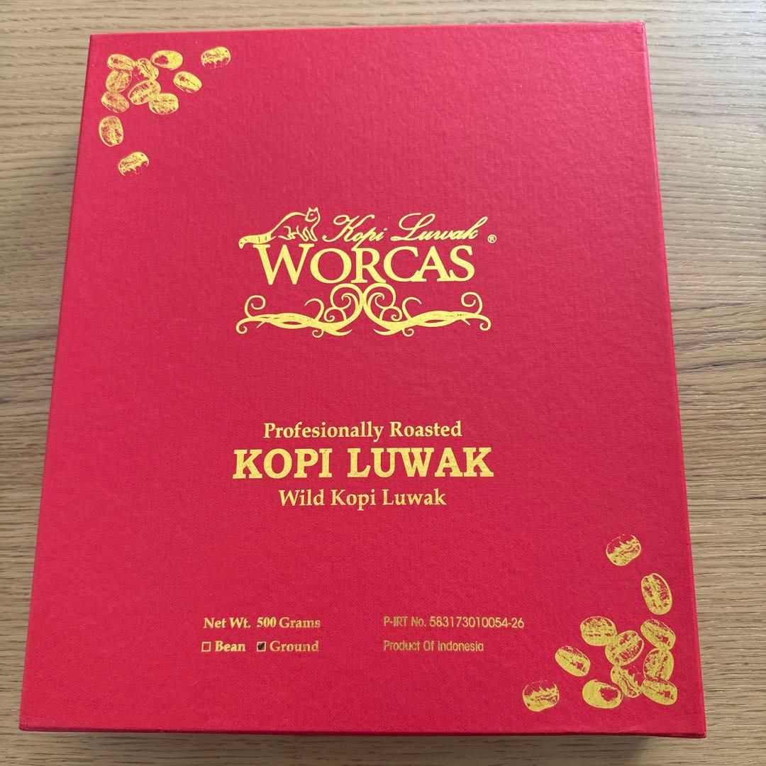 【値下げ】ジャコウネココーヒー WORCAS KOPI LUWAK