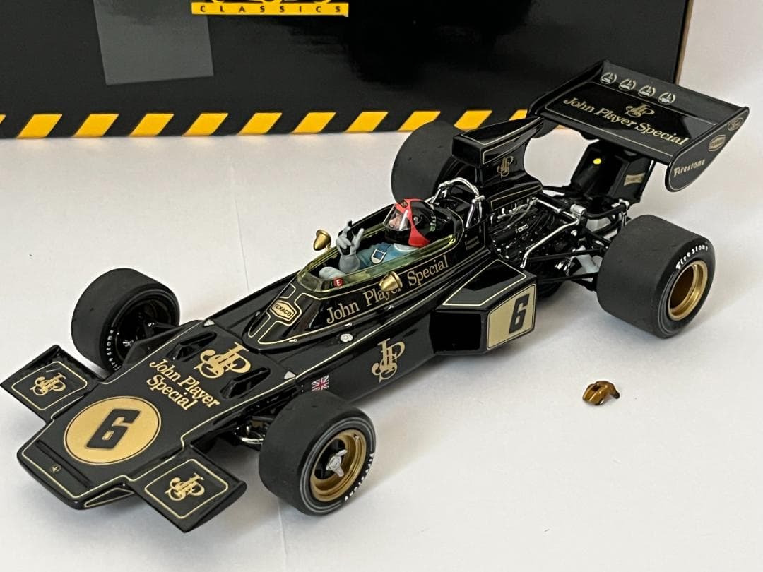 エグゾト 1/18 LOTUS FORD TYPE 72D 1972 #6 箱付