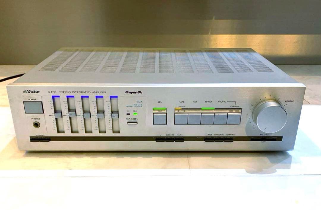 Victor プリメインアンプ A-F33 SEA搭載モデル ビクター