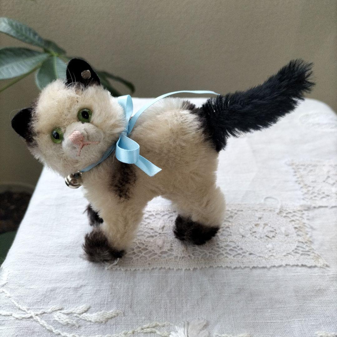 ビンテージ　シュタイフ　GUSSY　キャット　猫　②