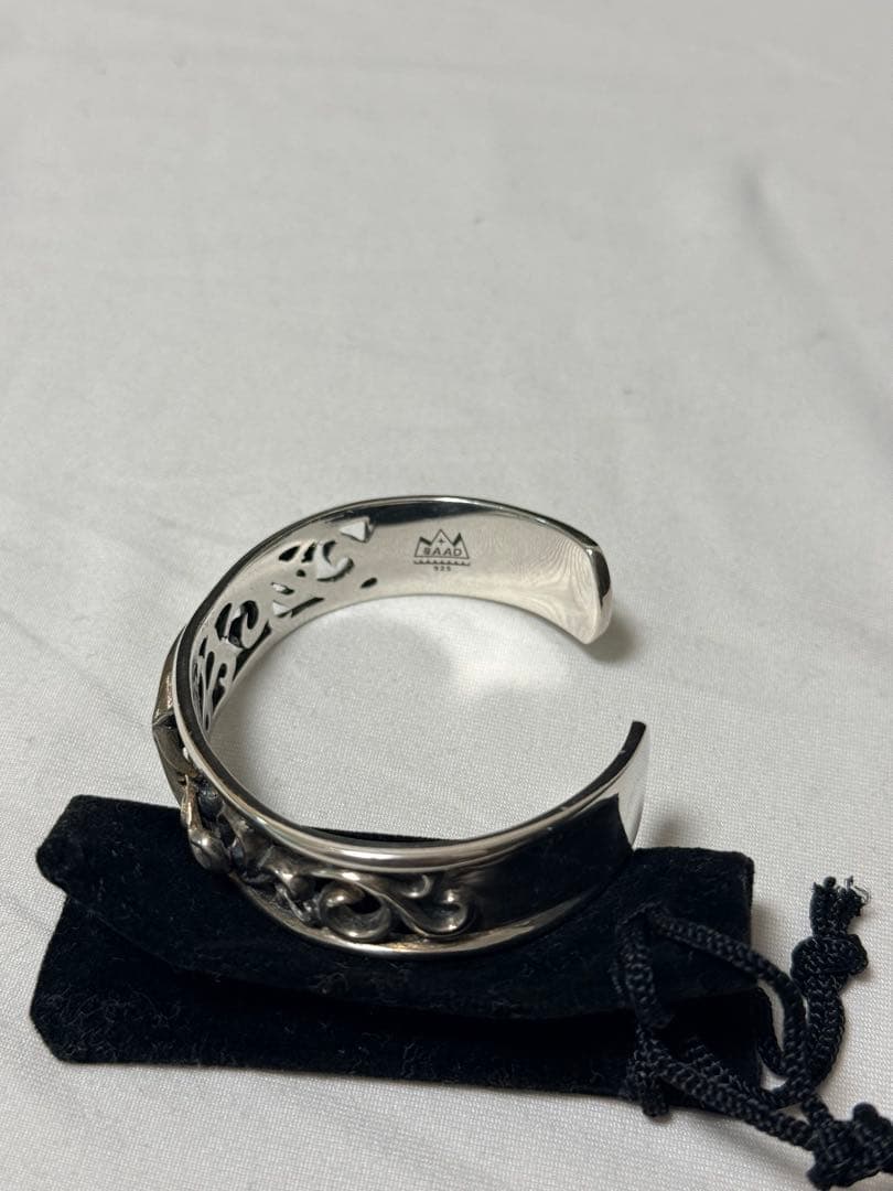 SAAD サンシンボル　シルバー925バングル