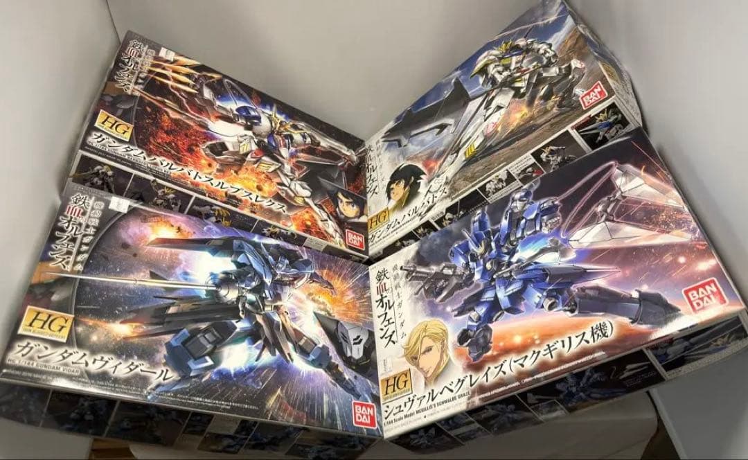 機動戦士ガンダム 鉄血のオルフェンズ HG 1/144 4個セット