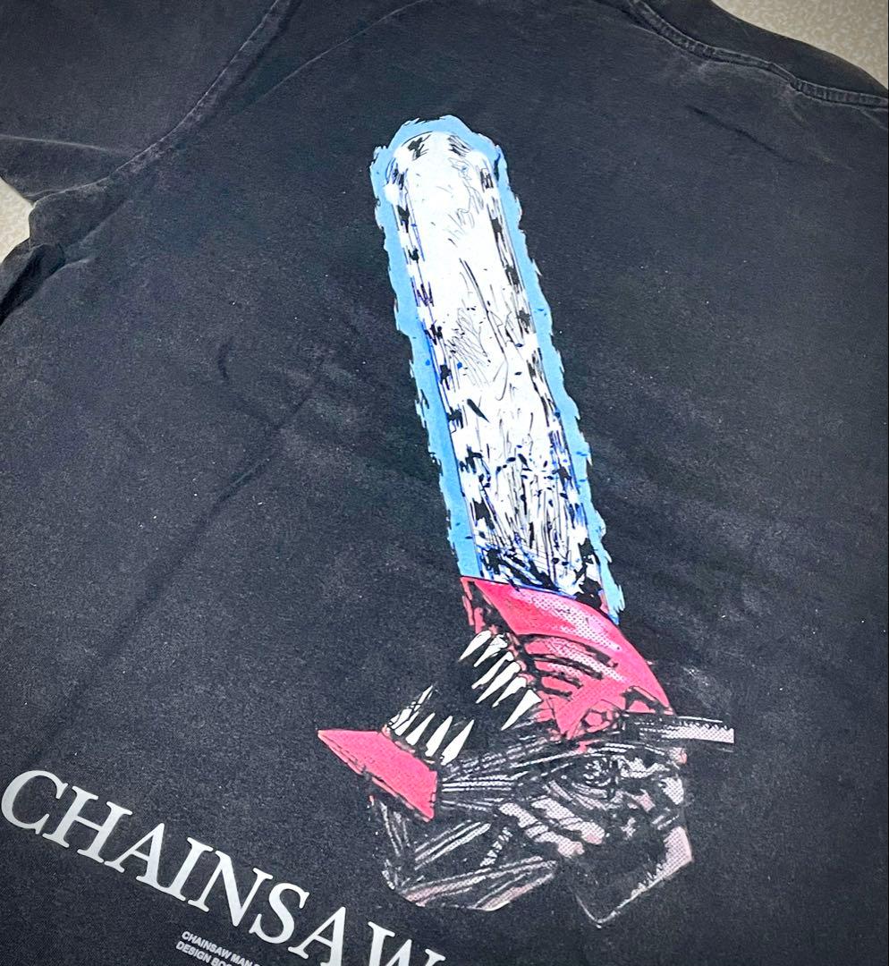 L*g様 希少　チェンソーマン　Tシャツ　デンジ　アニメ　ヴィンテージ　漫画　ポ