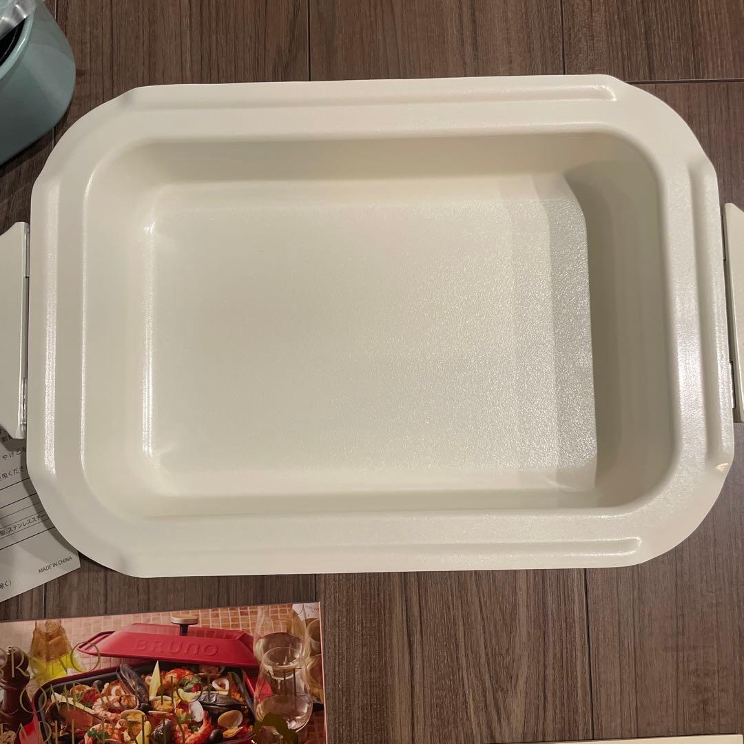 未使用品❁⃘ BRUNO コンパクト ホットプレート BOE021 鍋プレート付き