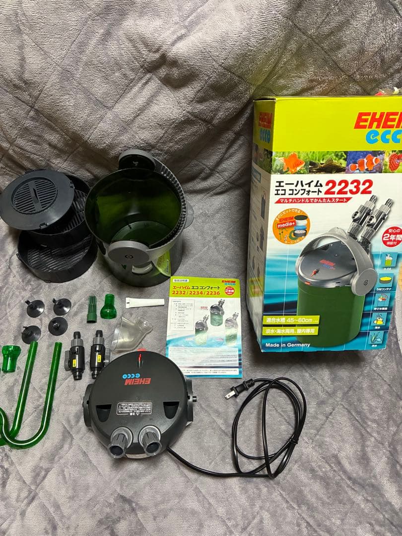エーハイム2232ecoコンフォート　外部フィルター　おまけ付き