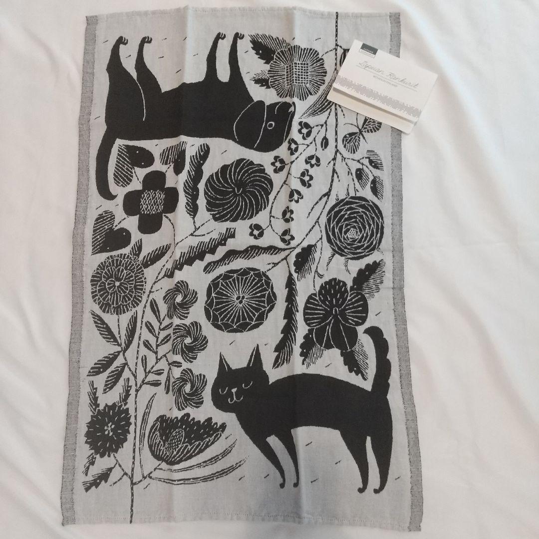 鹿児島睦 × LAPUAN KANKURIT コットン　リネン　キッチンタオル