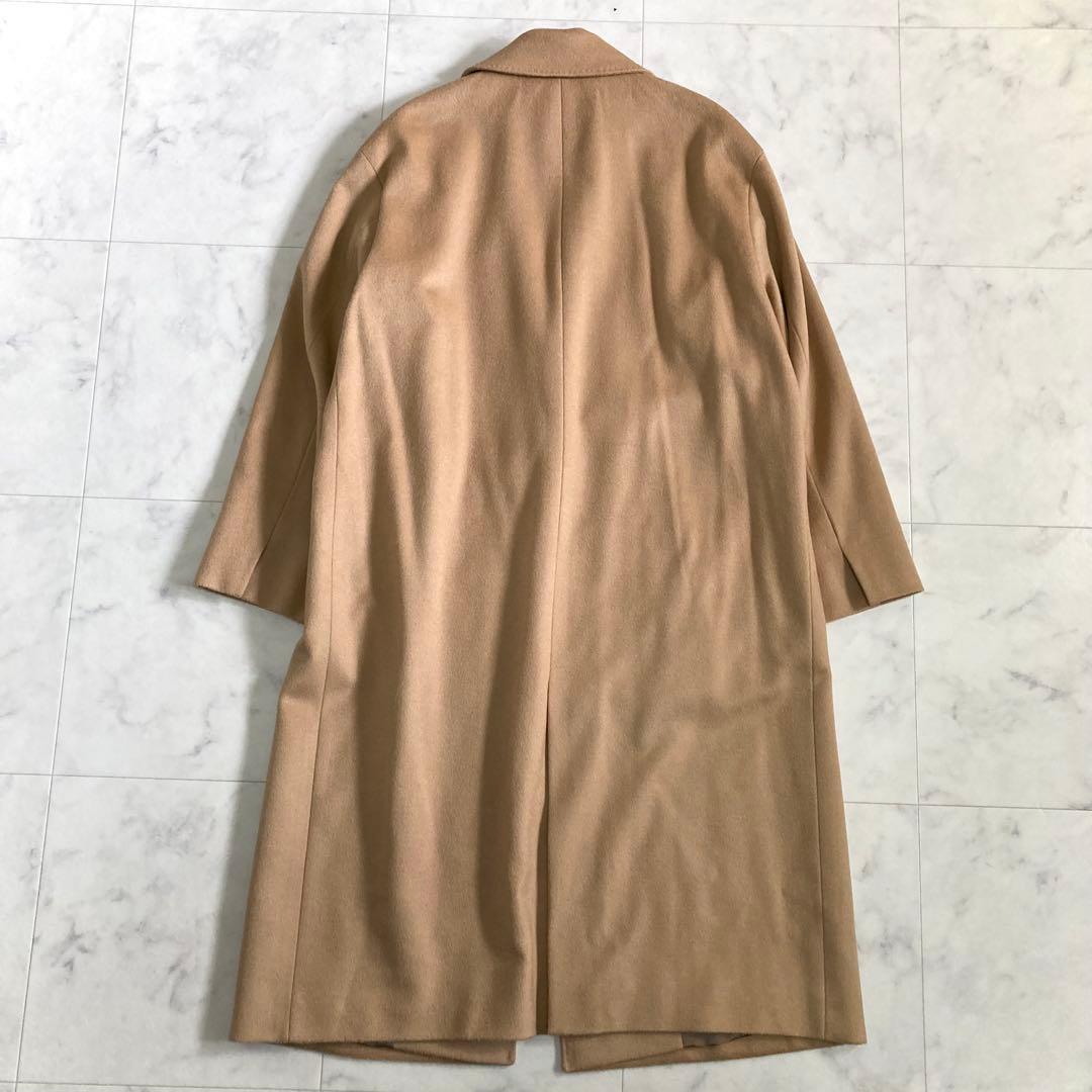 極美品 23区 22AW ウールカシミヤビーバー チェスターコート キャメル