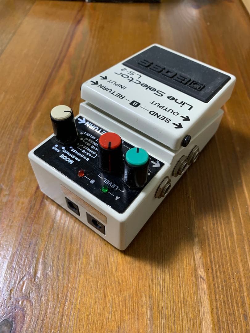 BOSS LS-2 ラインセレクター　箱、取説付き　中古