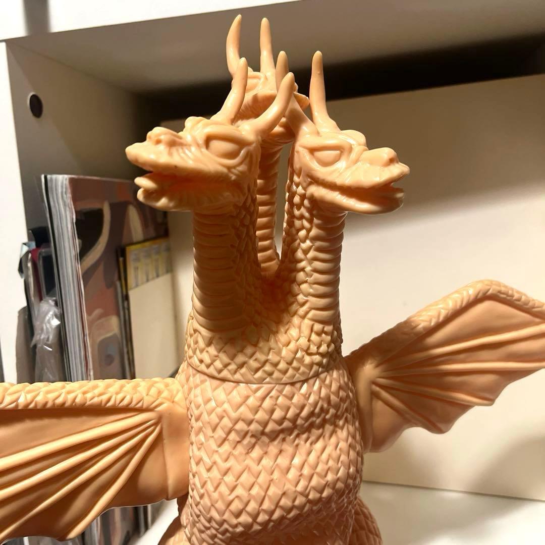 ブルマァク製 キットーイ復刻 ジャイアントキングギドラ ソフビ フィギュア