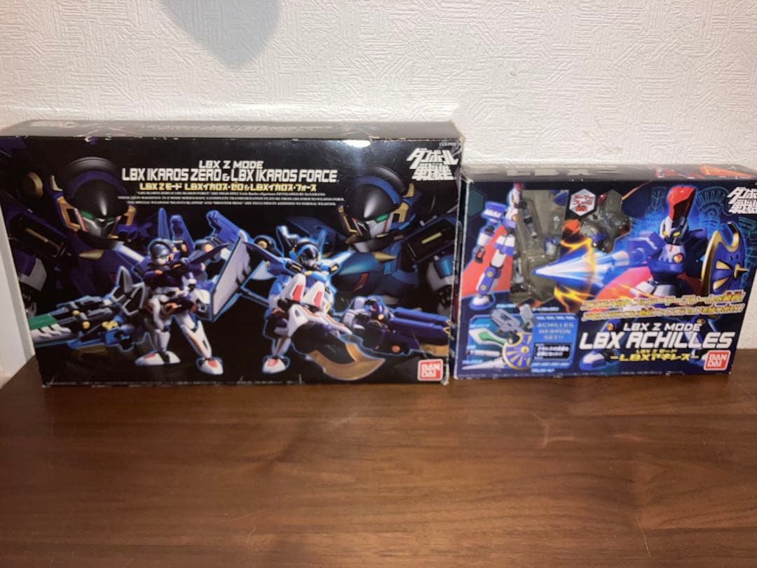 ダンボール戦機 Zモード LBX イカロスゼロ フォース　アキレス　セット