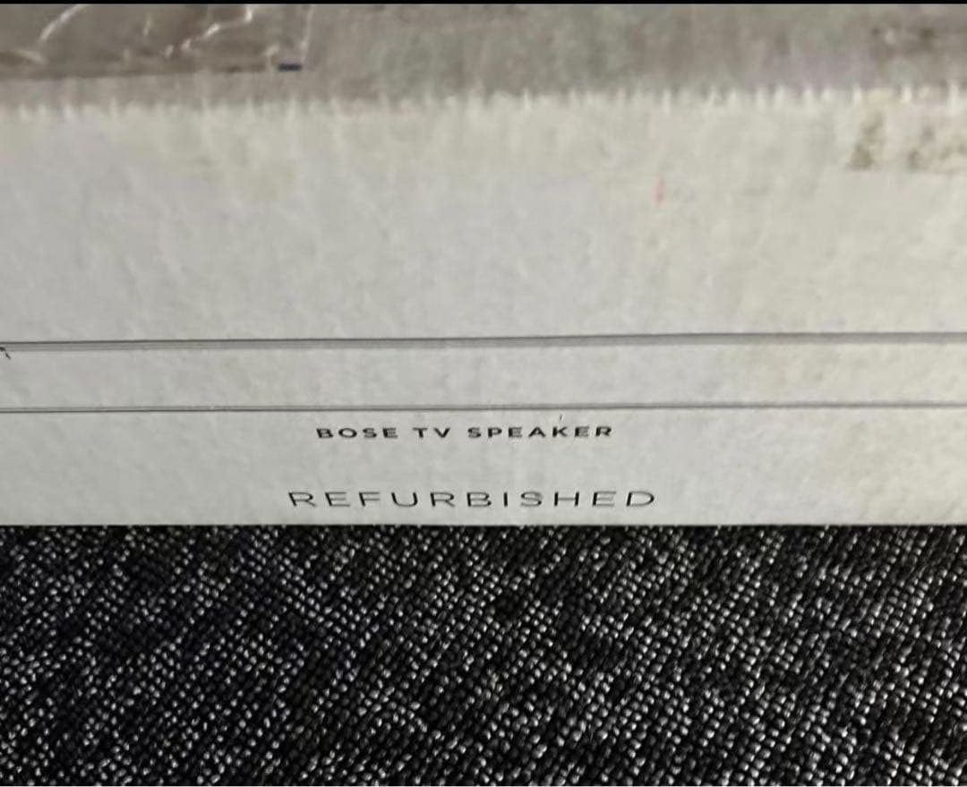 新品未使用Bose TV Speaker テレビスピーカー Bluetooth
