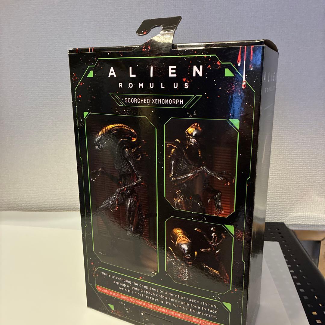 NECA エイリアン　ロムルス　スコーチドゼノモーフ