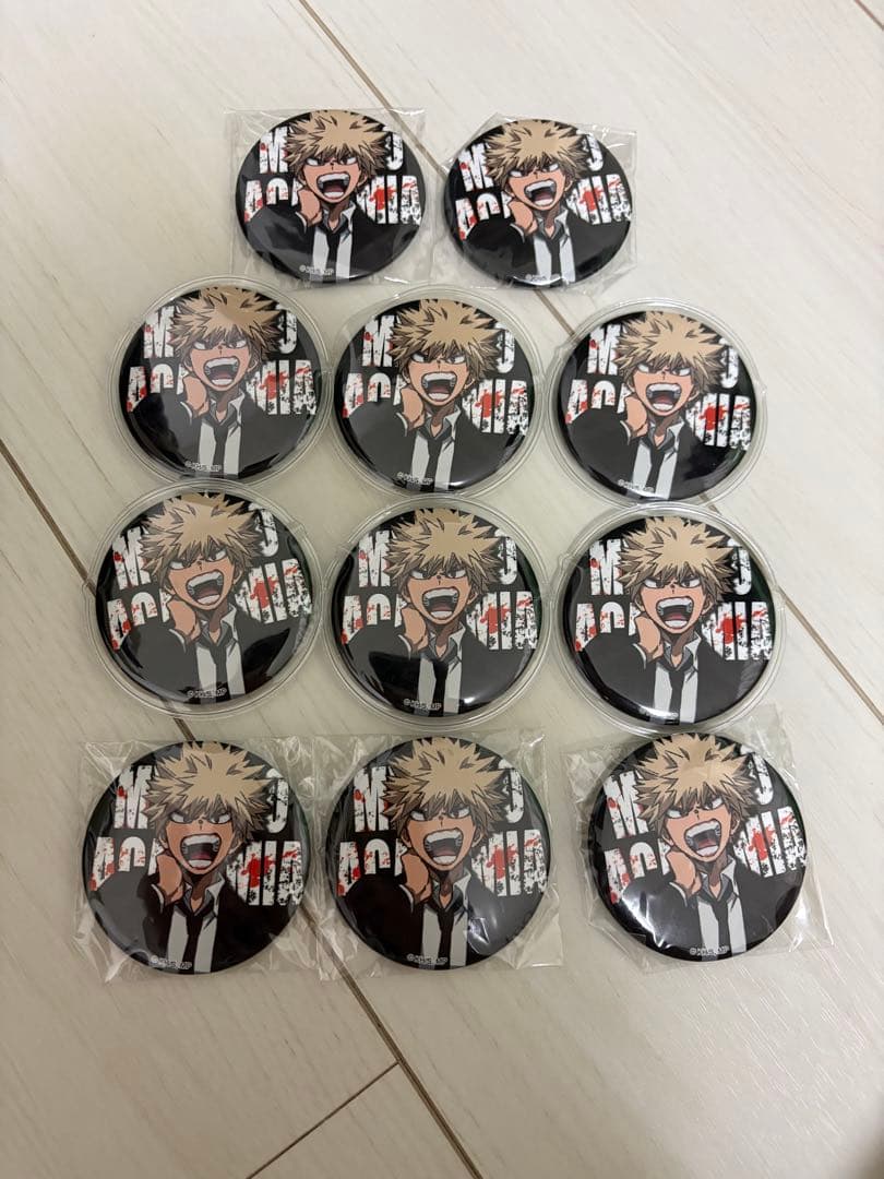 爆豪勝己 缶バッジ セット