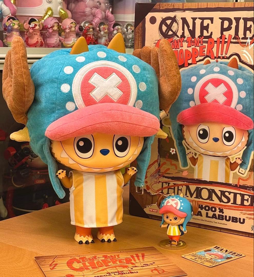 ポップマート ラブブ　チョッパー　One Piece 400% CHOPPER