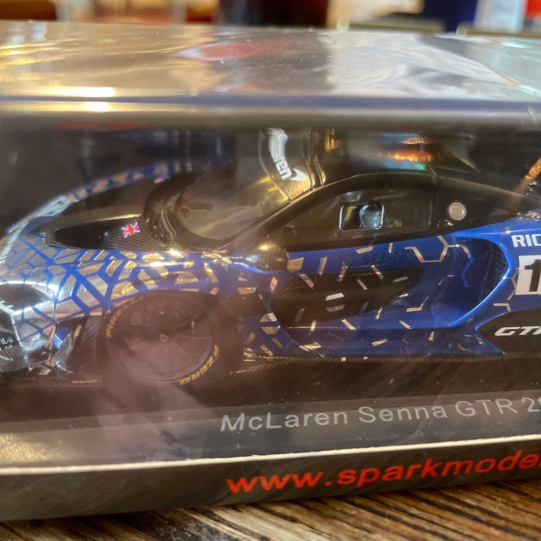 絶版新品未開封未使用品 1/43 スパーク　マクラーレン　セナ　GTR 2019