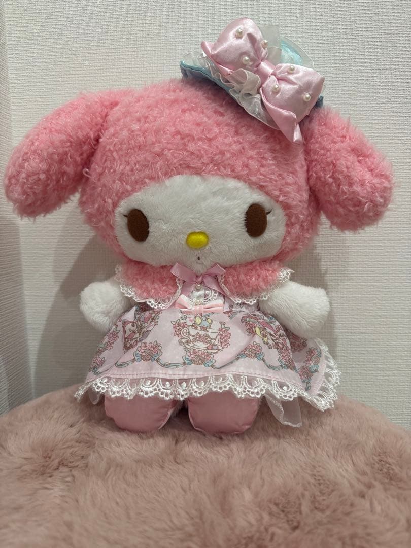 マイメロディ40周年 フリルS ぬいぐるみ