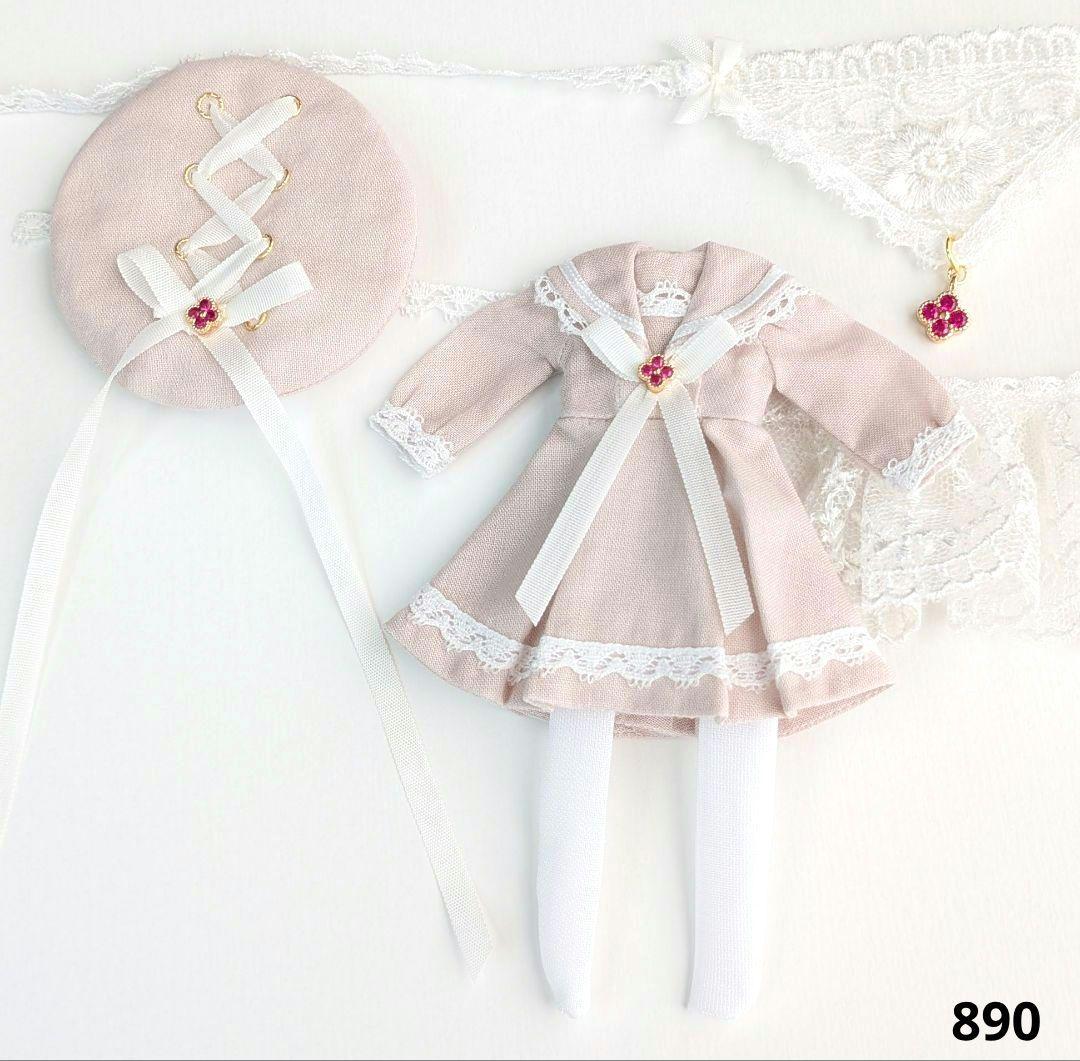 【ピコニーモP専用】レースセーラーワンピース ピンク 890