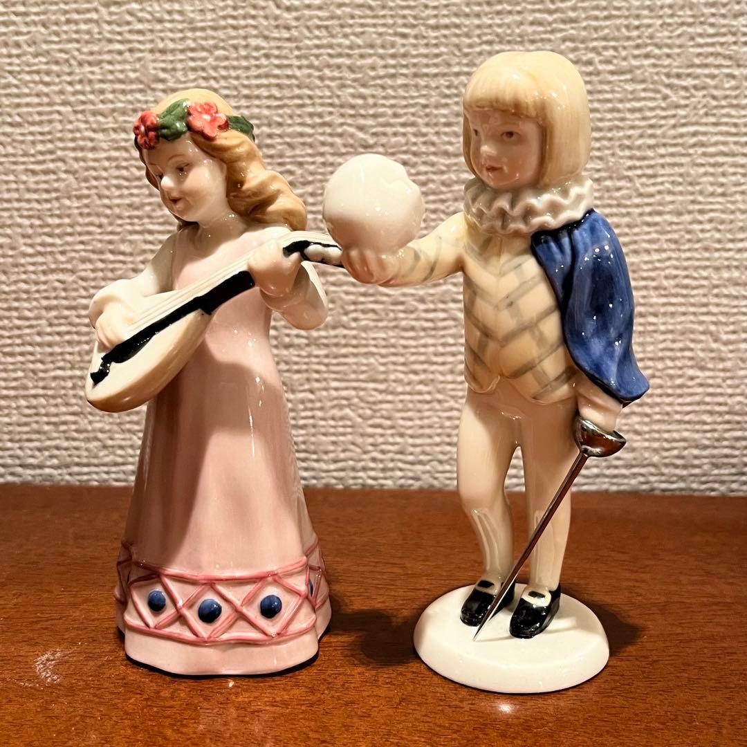 ハムレット　オフィーリア　ロイヤルコペンハーゲン　美品　人形　陶器　フィギュリン