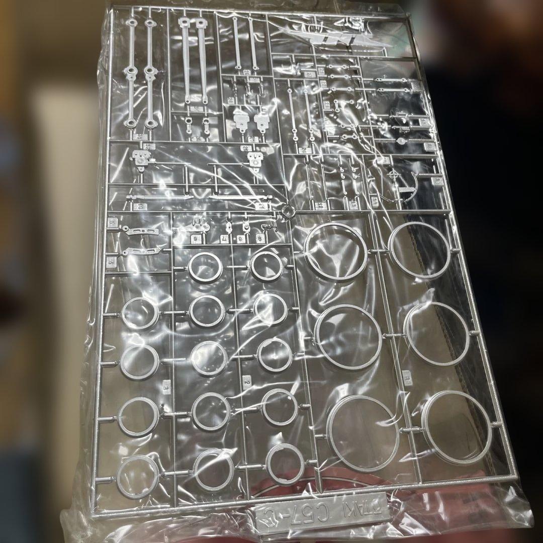 昭和 オオタキ 1/50 C57形 蒸気機関車「やまぐち号」未組立. Ln585