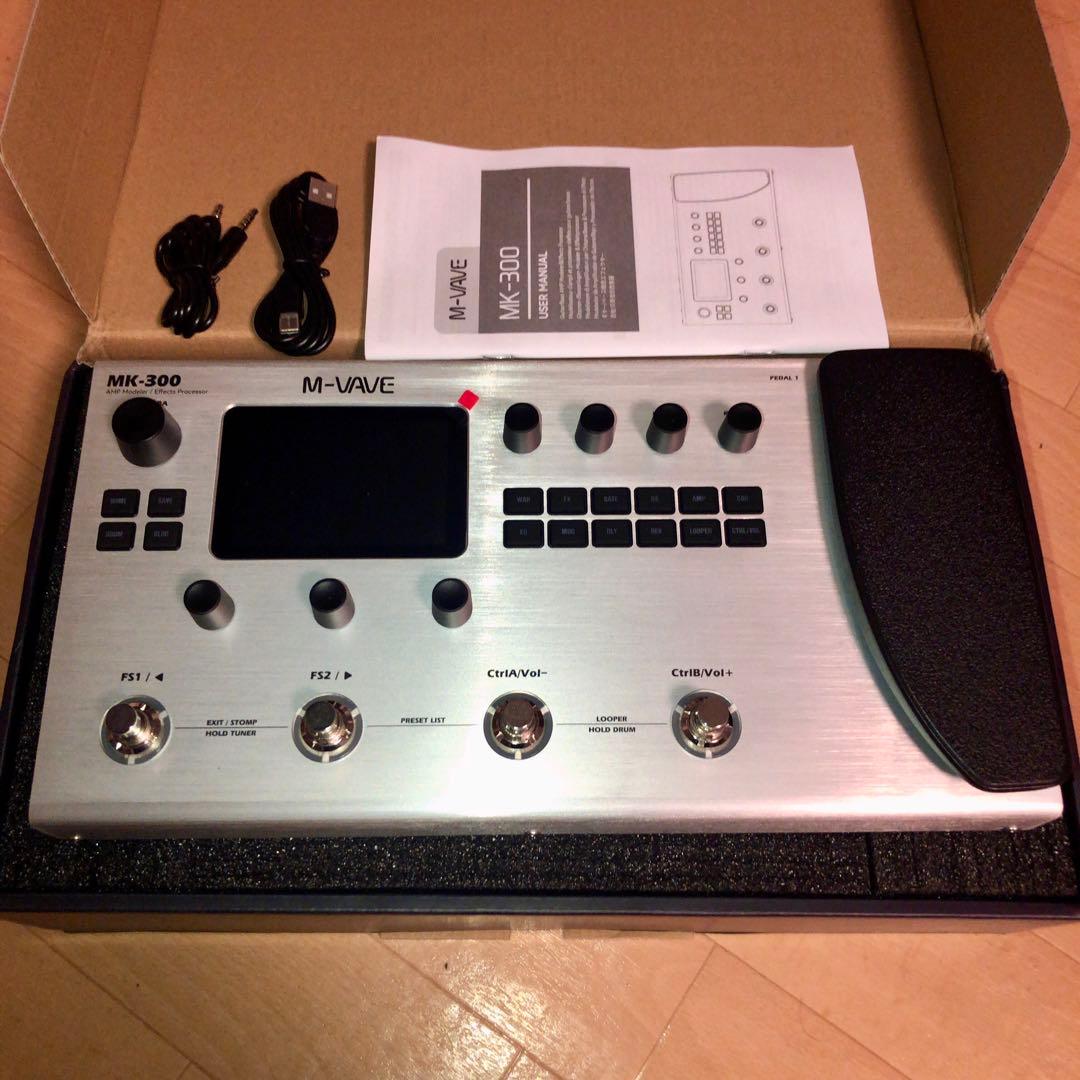 美品 M-WAVE MK-300 ギターエフェクター
