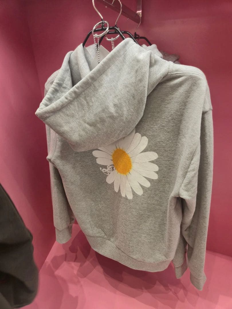 GDRAGON PEACEMINUSONE 韓国 popup パーカーGREY