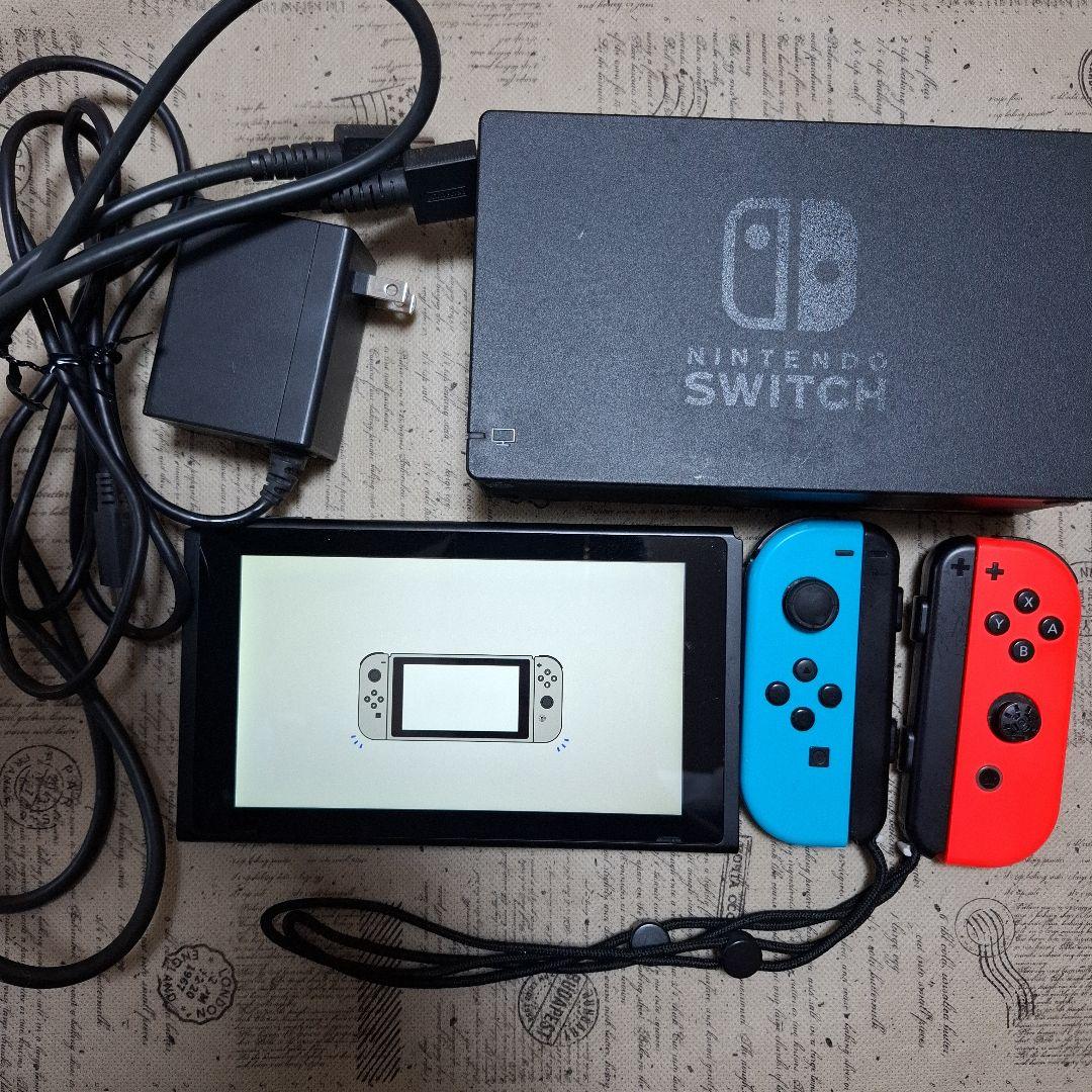 【ジャンク品】Nintendo Switch ジョイコン付き