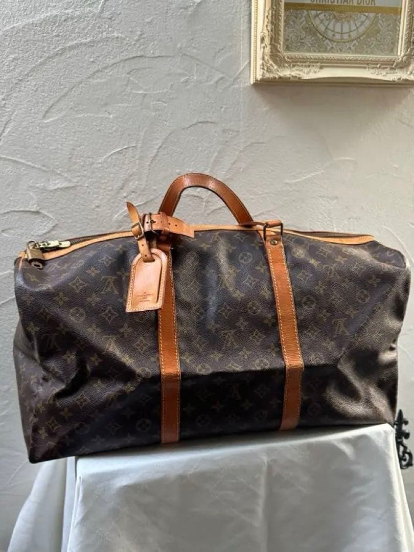 ルイヴィトン モノグラム サックスプール 55cm ボストンバッグ