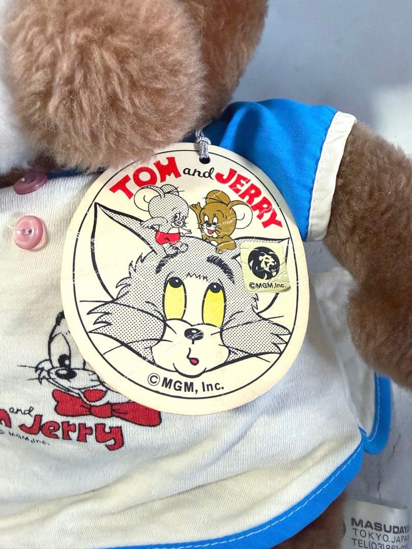 レア★ 増田屋 マスダヤ トムとジェリー ぬいぐるみ　ビンテージ　レトロ