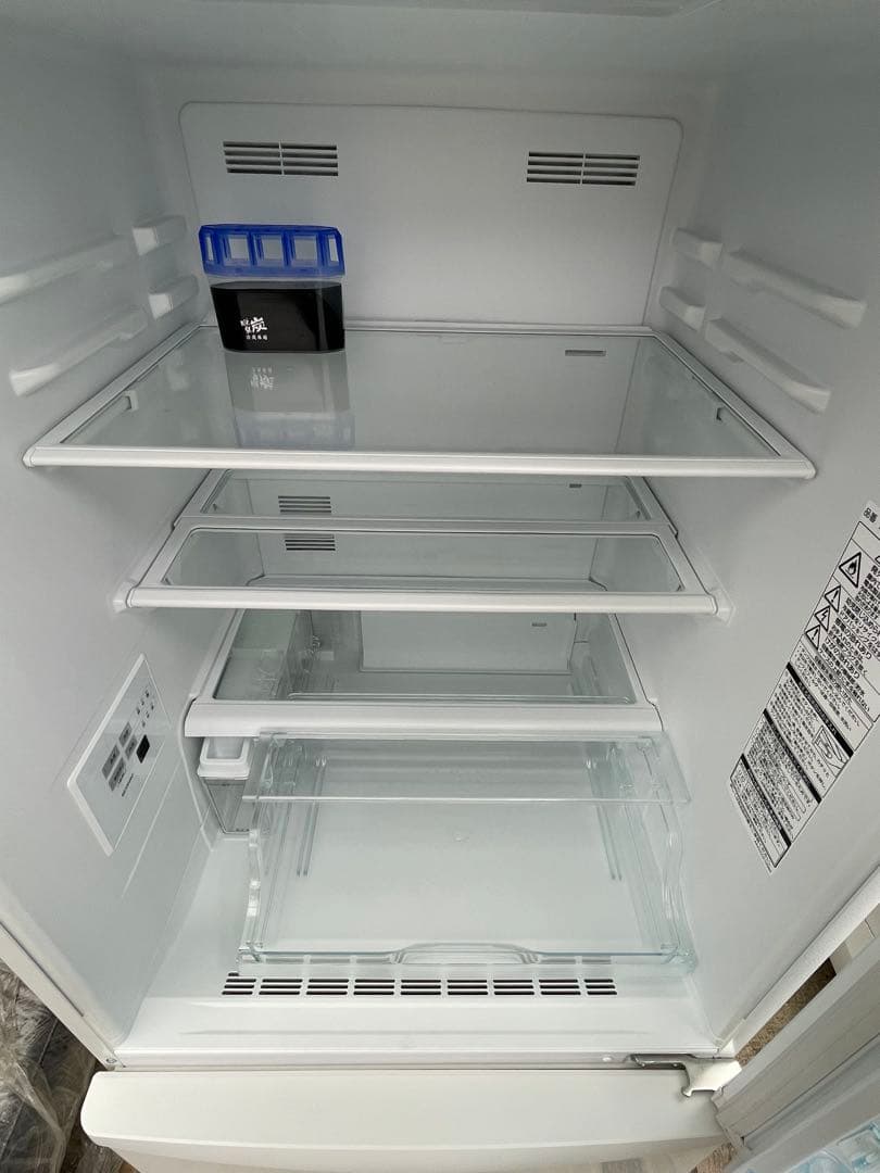 りんご【美品】パナソニック 3ドア冷蔵庫 NR-C342C-W 335L