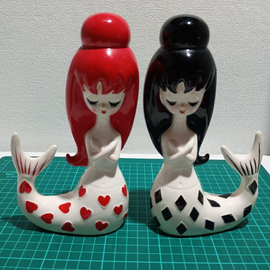 ハ*ー様 激レア　当時物　55年前 内藤ルネ マーメイド貯金箱