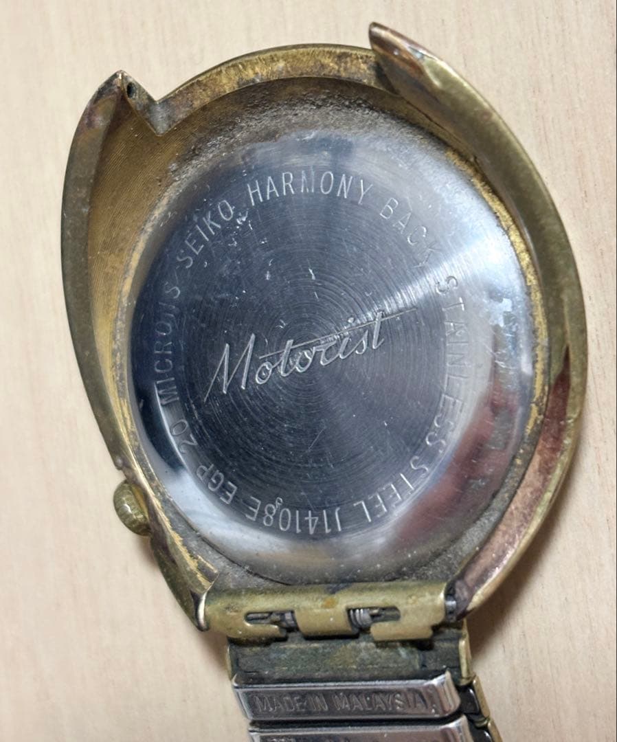 ジャンク セイコー MOTORIST モトリスト J14108E ヴィンテージ