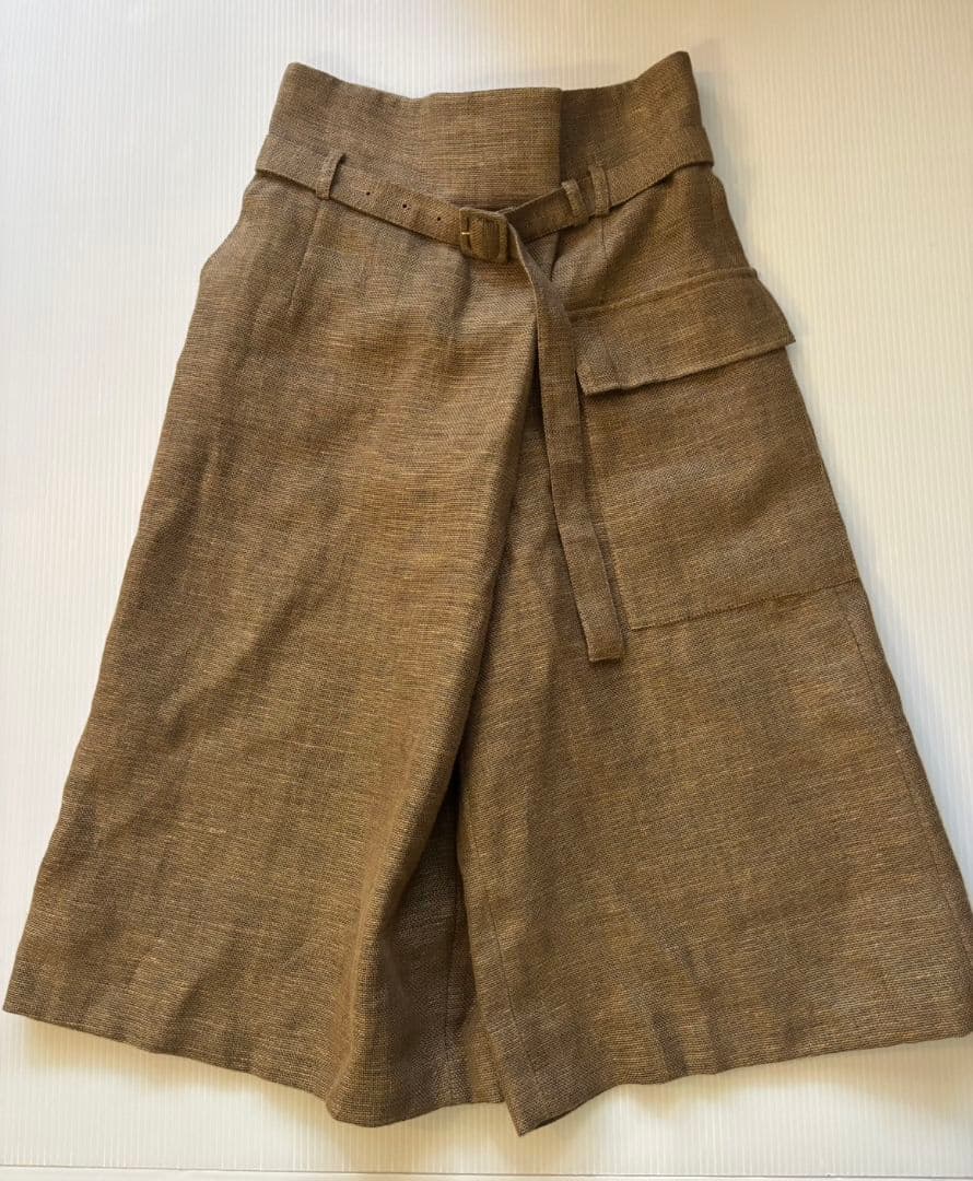 2947◆allureville(アルアバイル)ベルト付きキュロットスカート★1