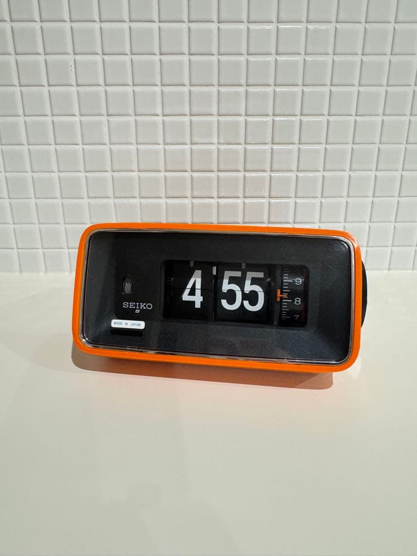 【レア】セイコー SEIKO DP691T パタパタ時計 目覚まし時計4点セット
