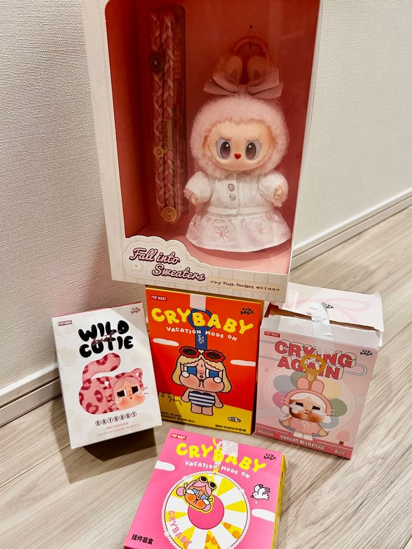 タイムセール日本未発売POPMART MOKOKO毛玉パーティーぬいぐるみ