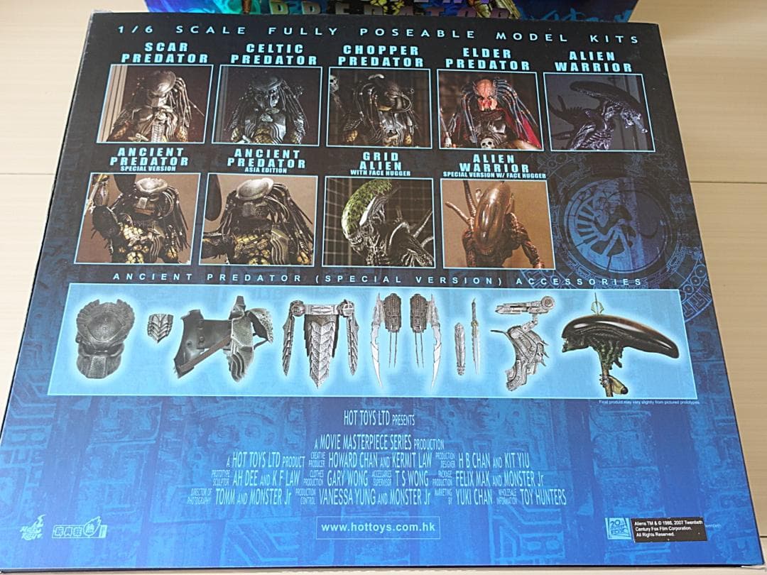 ホットトイズ エイシェント　プレデター　フィギュア　限定