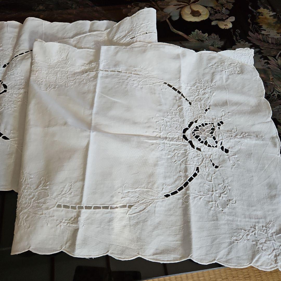 イギリスアンティークテーブルランナー