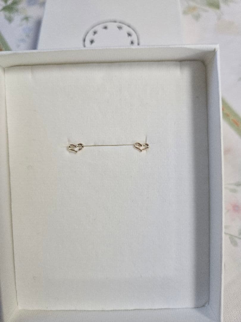 あんず　　キュイキュイ　2026年福袋　K10YGピアス　ハート　新品