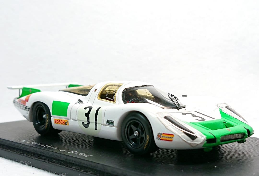 スパーク 1/43 ポルシェ 908 #31 P.P LM1968