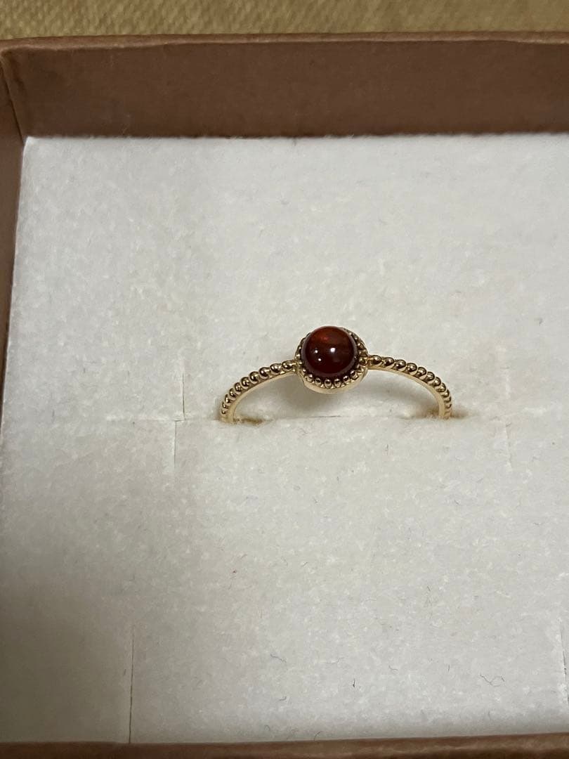 k10 ガーネット　リング