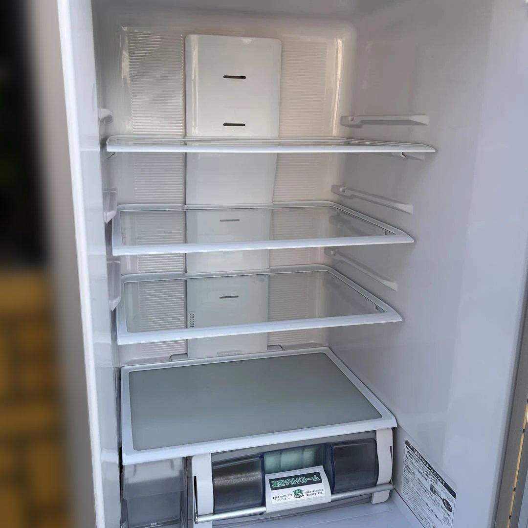 日立ノンフロン冷凍冷蔵庫 R-K320FV 真空チルドルーム