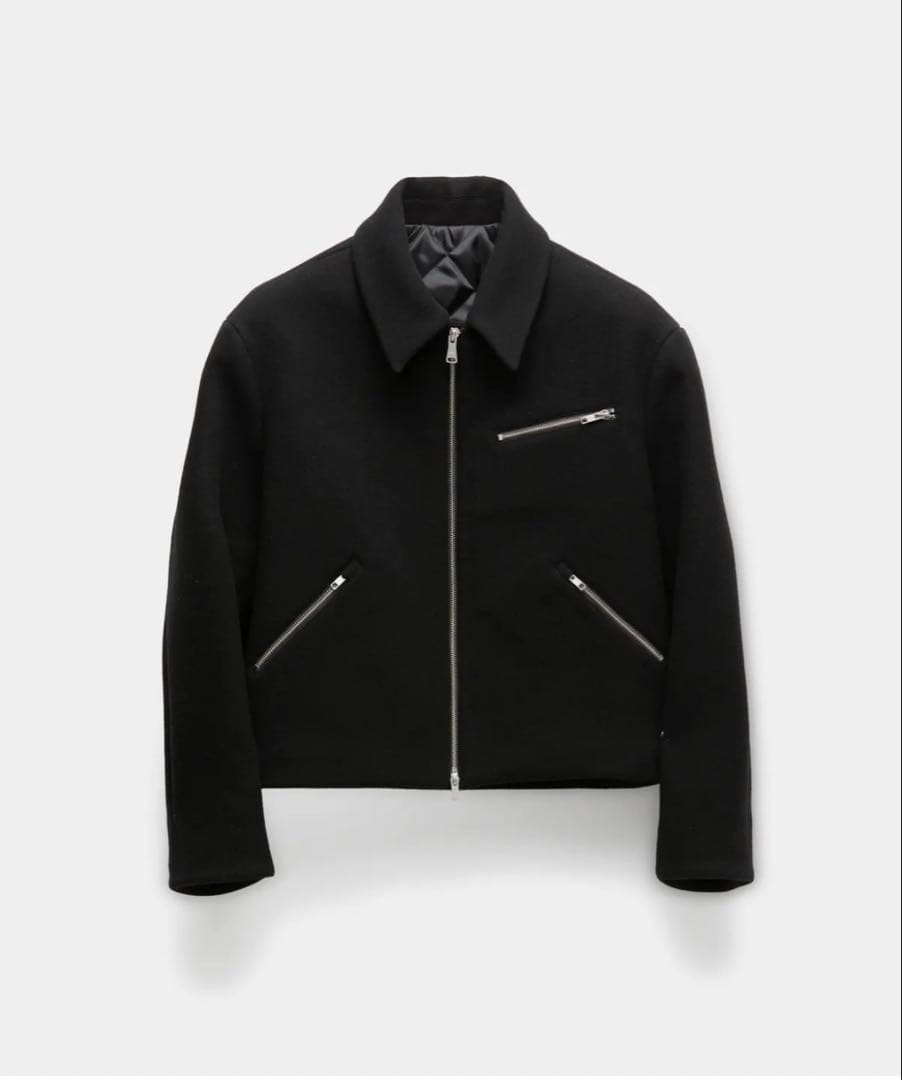 ジャケット・アウター COOR 2025AW Double-faced wool zip jacket