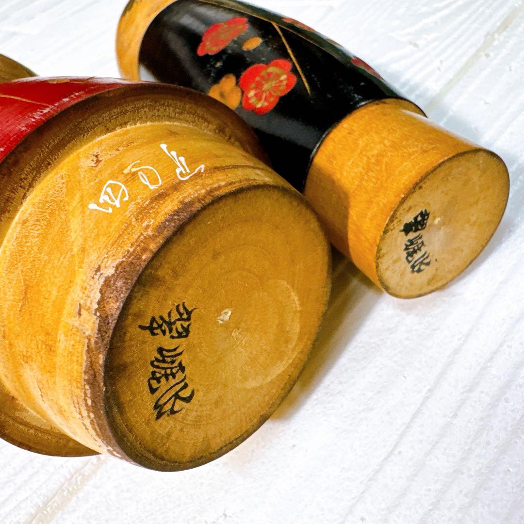 アンティーク伝統こけし人形 15体セットレトロ難あり