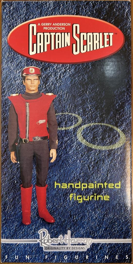 【値下げ】キャプテン・スカーレット塗装済フィギュア