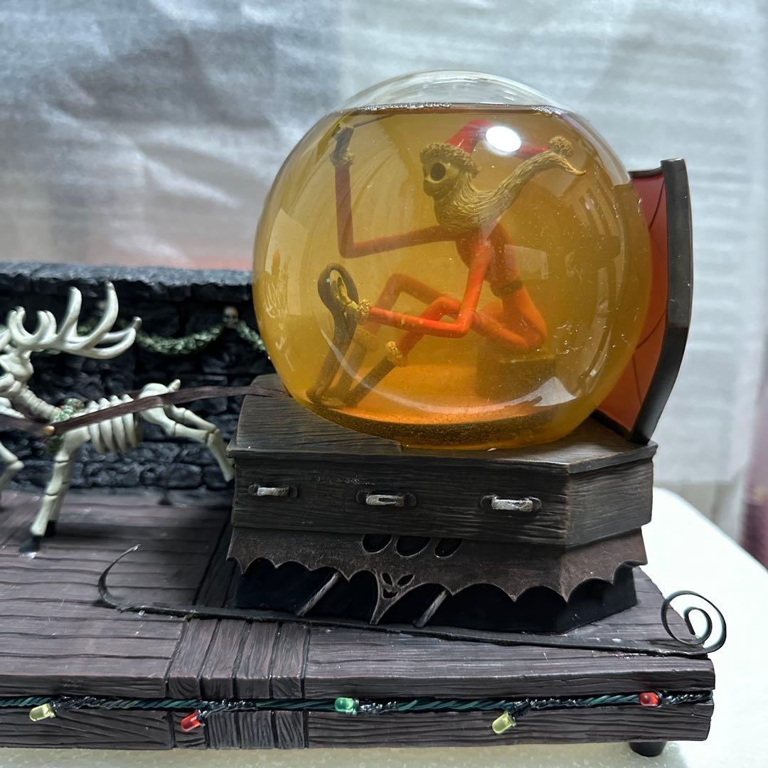 ディズニー　ナイトメアビフォアクリスマス　ジャック・スケリントン スノードーム